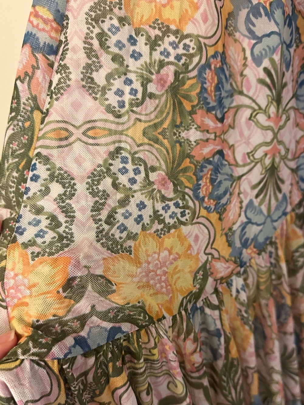 NWT💕 MISA Fiorella Off-The-Shoulder Maxi Dress - Picture 5 of 7